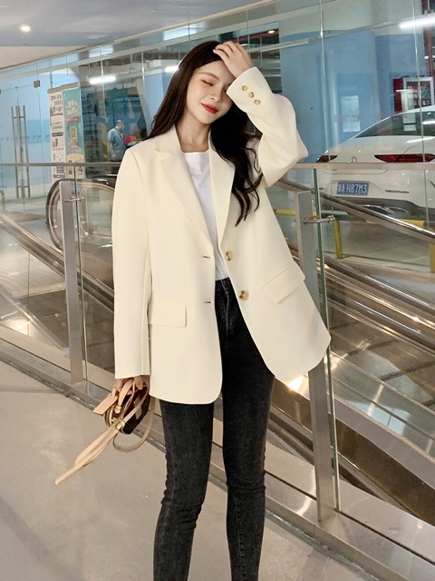(Hàng đang về ) Áo Blazer kiểu dáng trẻ trung (có ảnh chụp thật) | BigBuy360 - bigbuy360.vn