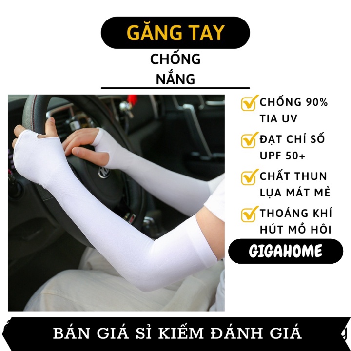 Găng Tay Chống Nắng Đi Phượt   GIÁ VỐN]  Găng tay chống nắng xỏ ngón loại dài 9426