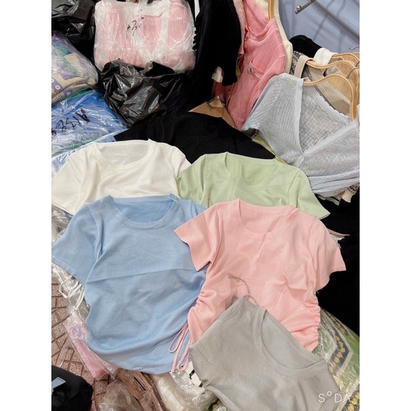 ÁO LEN RÚT DÂY TAY CỘC MS10027