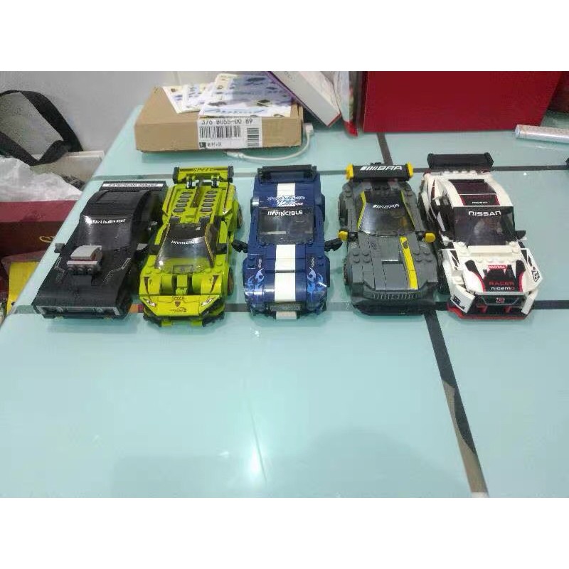 Lắp ráp 5003 Xe Đua Dodge Charge - 5004 Ford Mustang  - 5006 Ford GT3✨