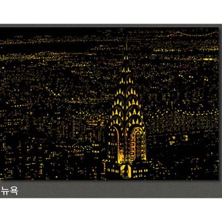 Tranh cạo Hàn Quốc - New York