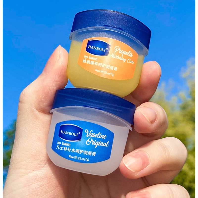 Bộ son dưỡng môi vaseline ANNIES Hanboli dưỡng ẩm chống khô cho nam và nữ