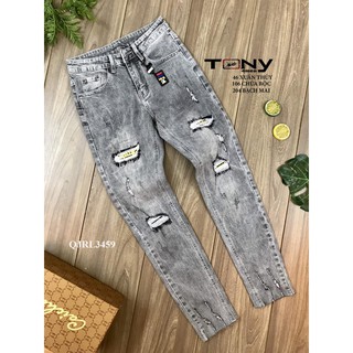 Quần jean nam ống côn dáng Skinny QJRL3459