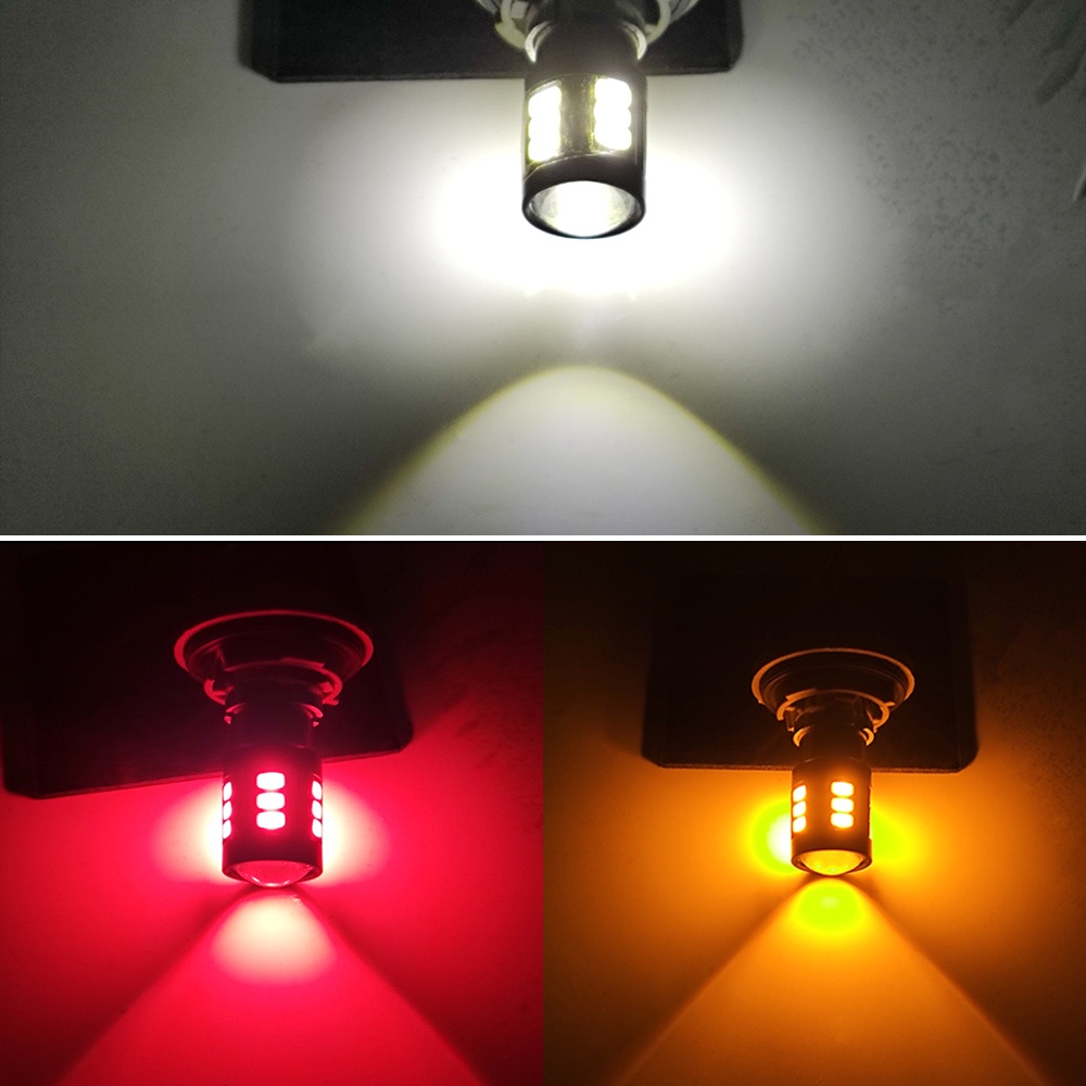 1 Đèn Phanh LED 1156 1157 7440 7443 5730 18 3156 3157 BA15S P21W Chất Lượng Cao