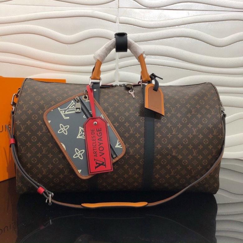 ❤️‍Túi LV keepall Bandouliere - Size 55x27x20 - Bản SUPVIP
