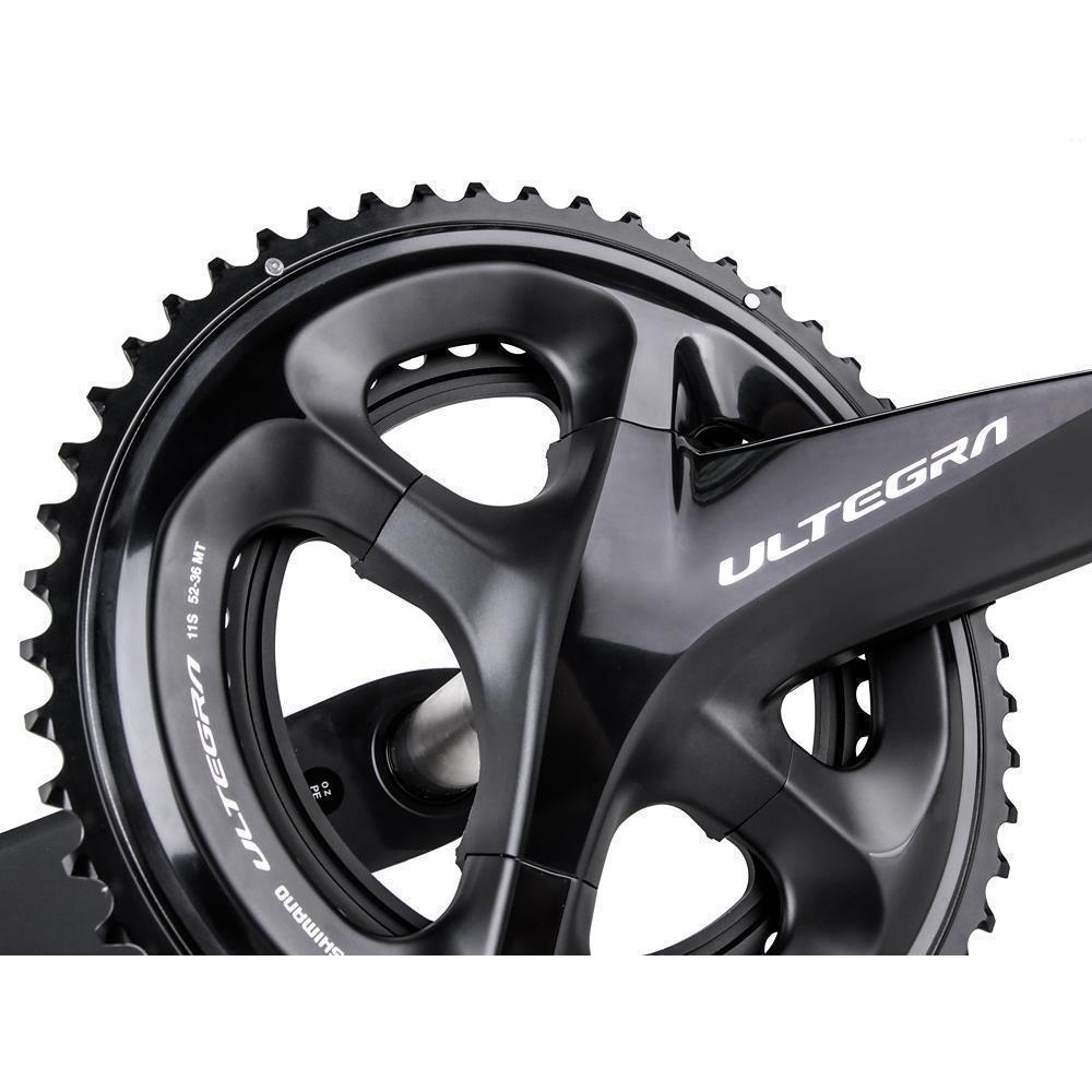 Giò dĩa  xe đạp hiệu Shimano Ultegra R8000 Hollowtech - Crankset 2x11-speed - Black