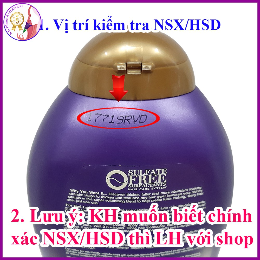 Dầu Xả BIOTIN COLLAGEN OGX Ngừa Gàu Giảm Rụng và Hỗ Trợ Mọc Tóc 385ml (USA) | BigBuy360 - bigbuy360.vn