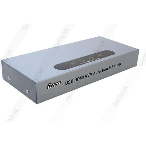 Bộ gộp tín hiệu HDMI KVM dùng chung bàn phím chuột cổng USB DTECH 2CPU DT 8121 , 4CPU DT 8141B