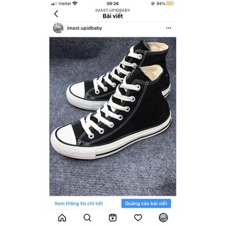 giày converse real 2hand 100% bao check cod