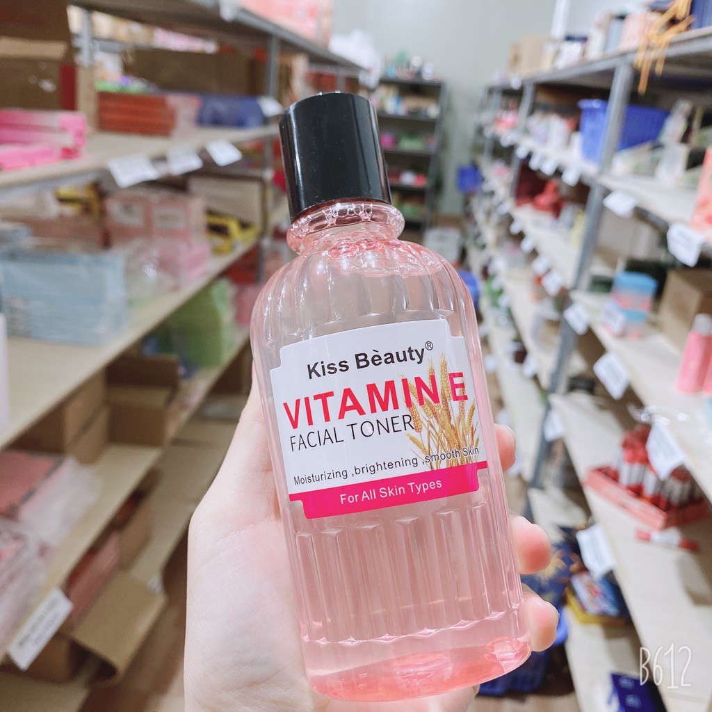 Nước hoa hồng vitamin E dưỡng da cấp ẩm trắng hồng Hàng của kisbeauty G118