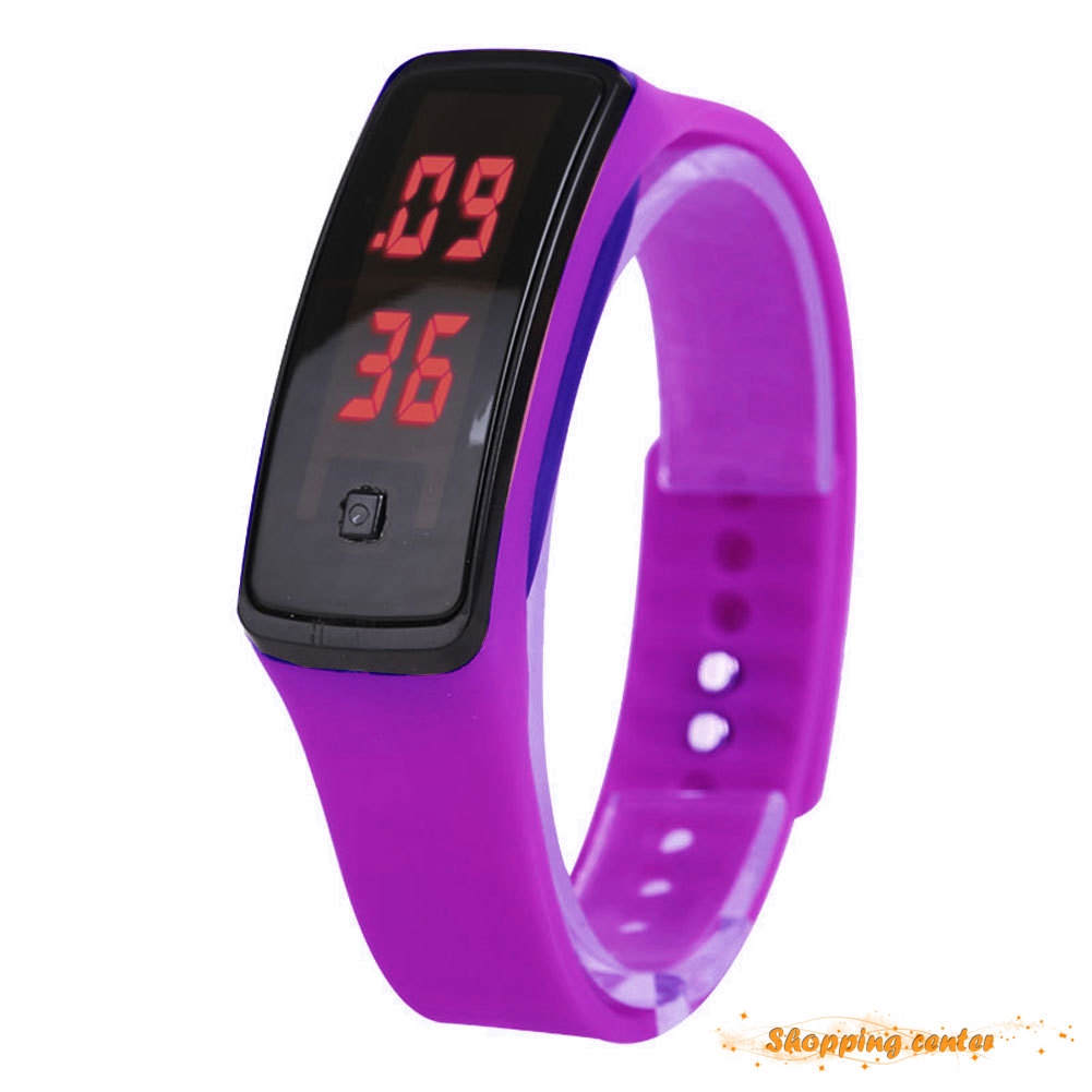 Đồng Hồ Điện Tử Cảm Ứng Màn Hình Led Dây Cao Su Chống Nước Thời Trang | BigBuy360 - bigbuy360.vn