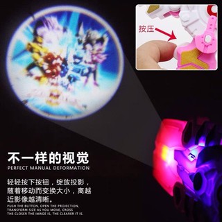 Súng đồ chơi mini có đèn độc đáo