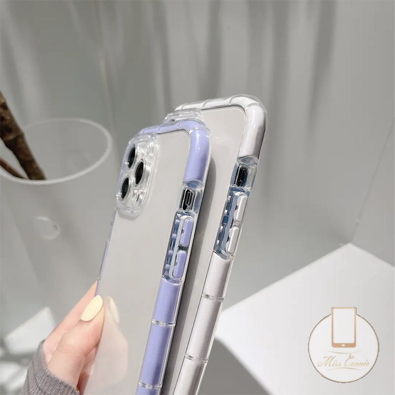 Ốp Điện Thoại TPU Mềm Trong Suốt Màu Dạ Quang Cho IPhone 11 12 13 Pro Max 6 6s 7 8 Plus XR X XS SE 2020