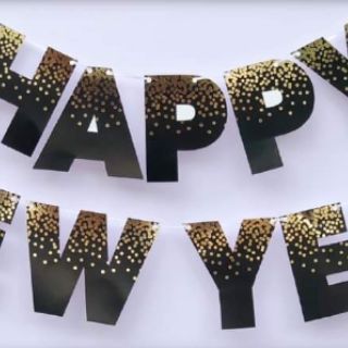Dây chữ noel và năm mới