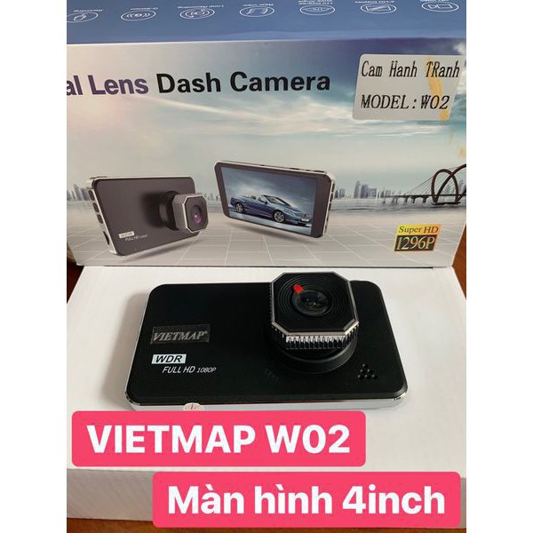 XẢ KHO - BÁN VỐN BÁN RẺ - XẢ KHO - BÁN VỐN - Camera hành trình xe hơi VIETMAP W02 màn hình 4 inch - TIJOHGOUIU7496 KJGHF | BigBuy360 - bigbuy360.vn