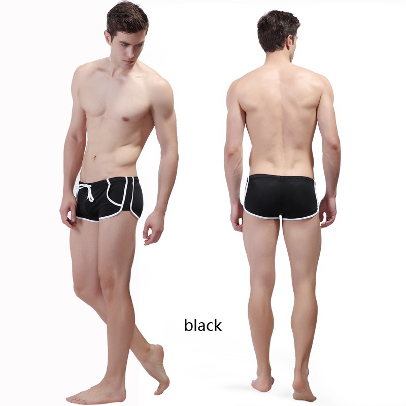 Quần bơi tứ giác trơn màu kiểu sexy cho nam | BigBuy360 - bigbuy360.vn