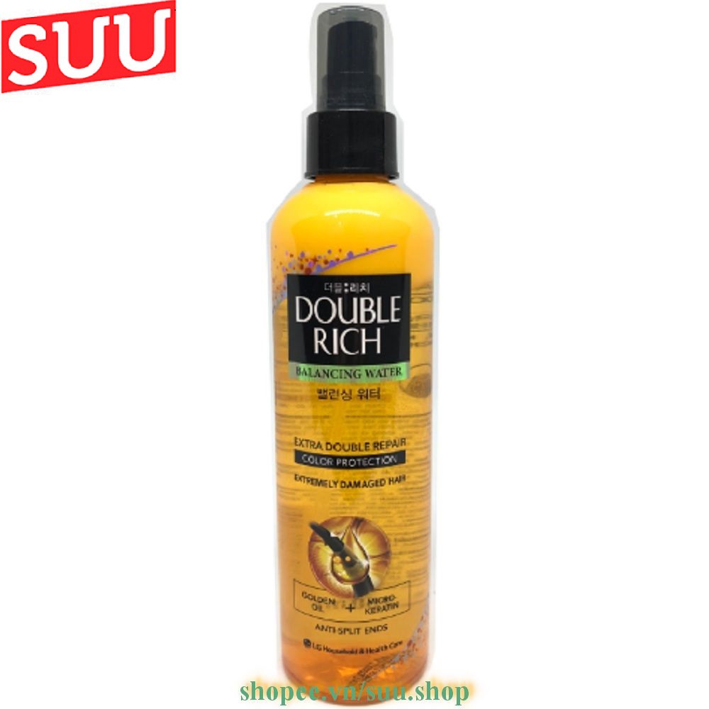 Xịt Dưỡng Tóc 250ml Double Rich Giữ Màu Chuyên Sâu Dành Cho Tóc Nhuộm suu.shop cam kết 100% chính hãng