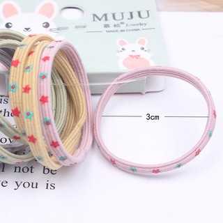 Set 8 Dây Cột Tóc No B272 Dễ Thương