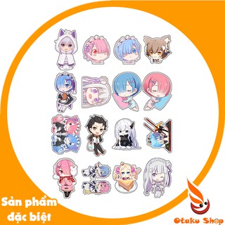hình dán sticker anime Re:Zero − Bắt đầu lại ở thế giới khác mẫu 2