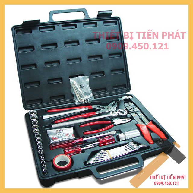 BỘ TUÝP, BỘ ĐỒ NGHỀ 69 CHI TIẾT 1/4&quot; VÀ 3/8&quot; - TOP TK-23691 CHÍNH HÃNG