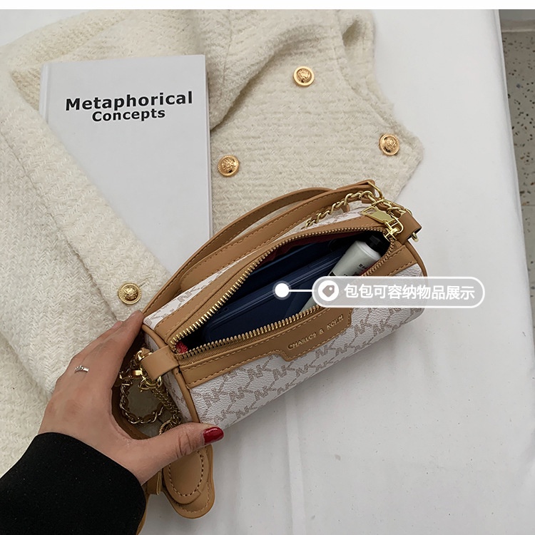 Túi Xách Đeo Vai Hình Trụ Thời Trang Mùa Hè 2022 Dành Cho Nữ