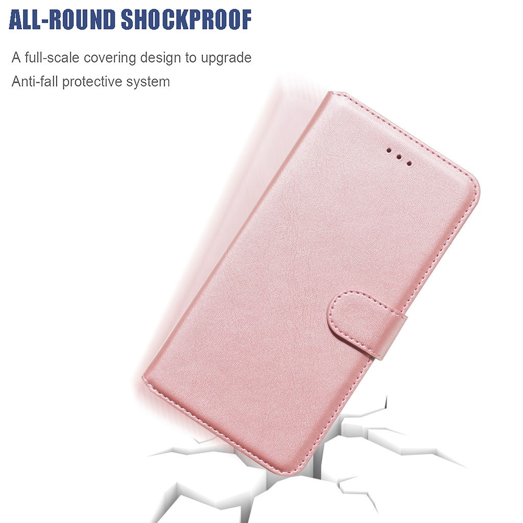 Ví Bao Da Điện Thoại Ốp Cho Oppo A17 A9 2020 A5 2020 A54 A74 A94 4G Realme 8 8 Pro Reno5 F Realme 5 Pro A5s A7 A12 Realme 10 4G PU Leather Flip Case