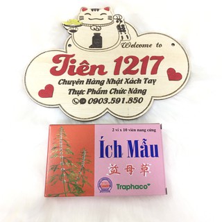 Ích mẫu traphaco hộp 2 vỉ x 10 viên