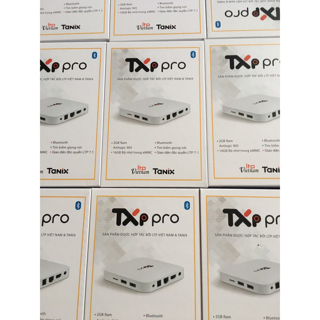 TXP Pro Đầu androidbox Ram 2GB - Truyền hình bản quyền VTV