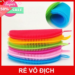 Miếng silicon rửa bát ]