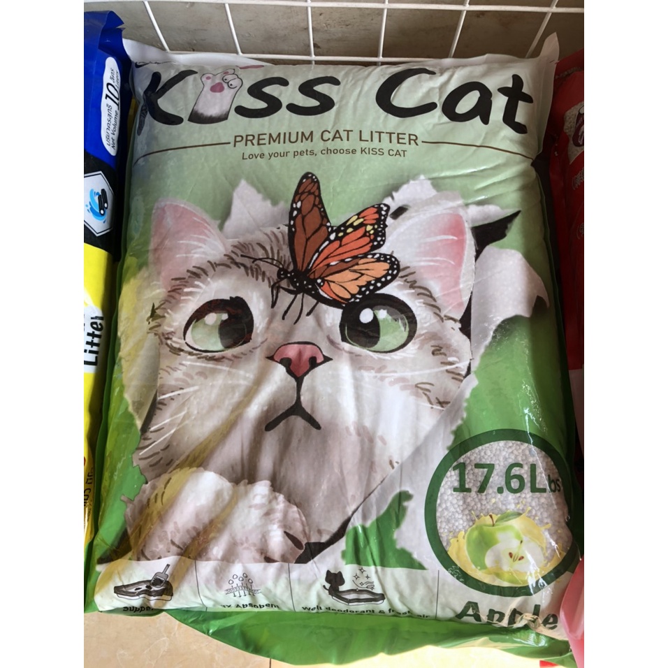 CÁT VỆ SINH Kiss Cat 17.6L DÀNH CHO MÈO