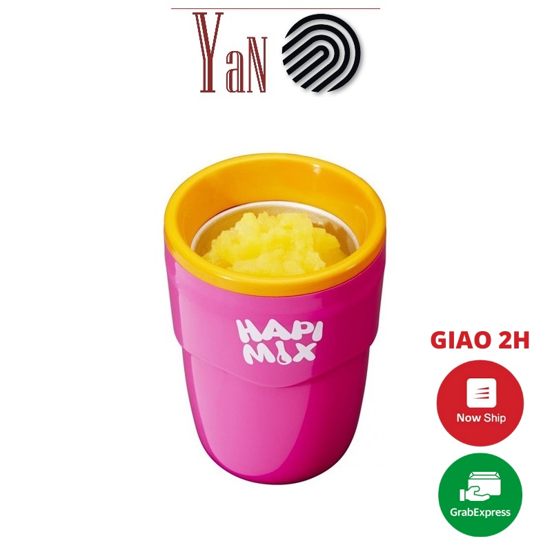 Ly làm kem tuyết cho bé màu hồng hàng Nhật Doshisha Hapi Mix DHFZ-18 180ml - Hàng chính hãng