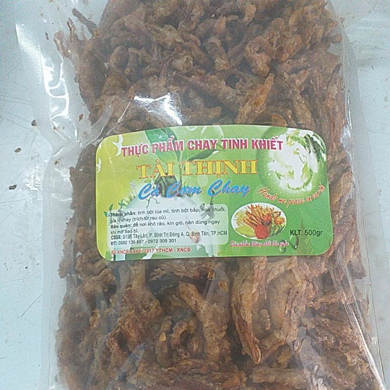 Cá Cơm Chay 500g