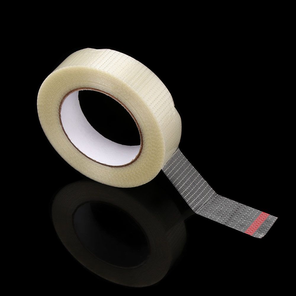 Băng Keo Dán Hộp Vách Ngăn Bằng Sợi Thủy Tinh Bền Chịu Nhiệt Độ Cao 50Meter