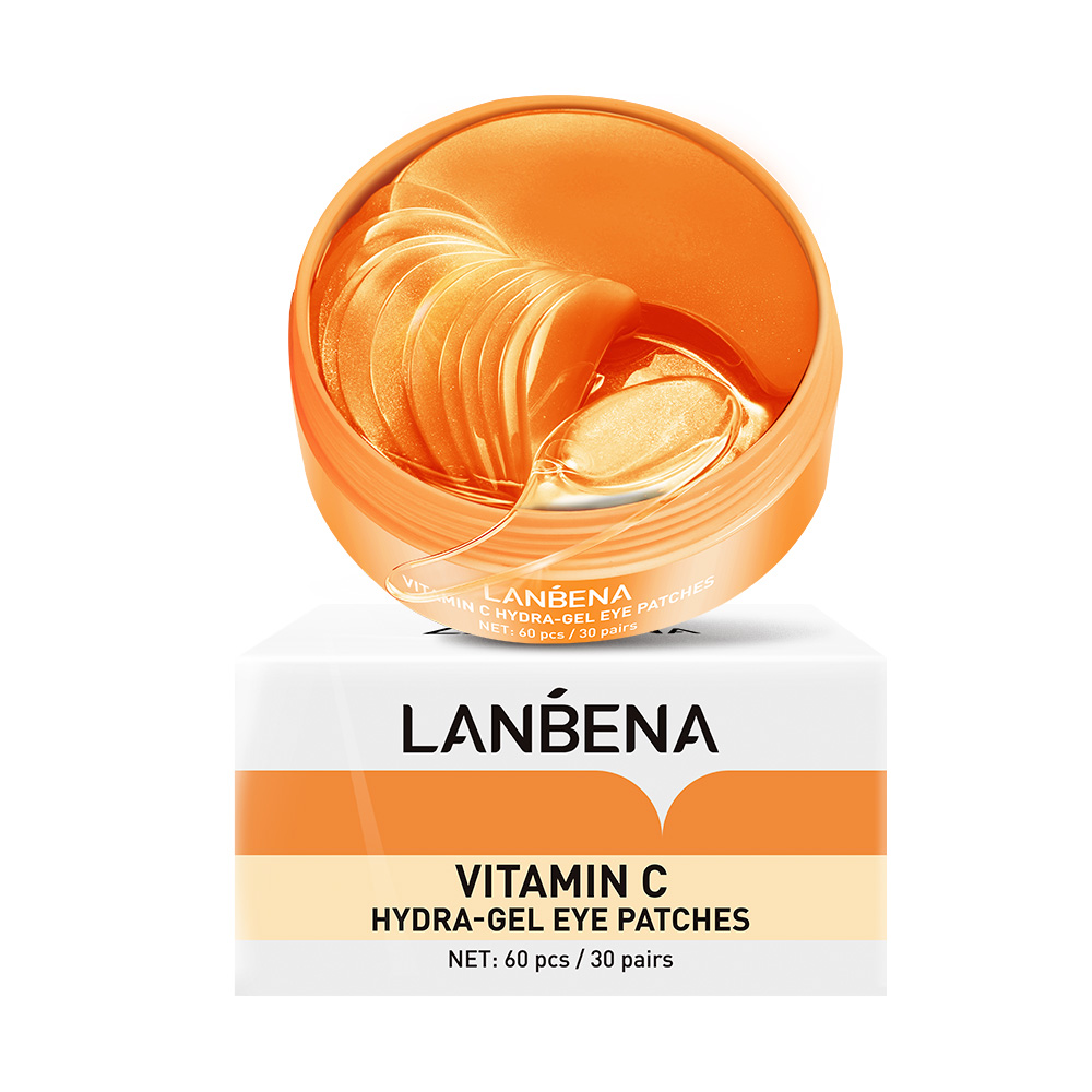 Set 60 Mặt Nạ Mắt Lanbena Vitamin C Cấp Ẩm Giảm Quầng Thâm Bọng Mắt Chống Lão Hóa 80G | BigBuy360 - bigbuy360.vn