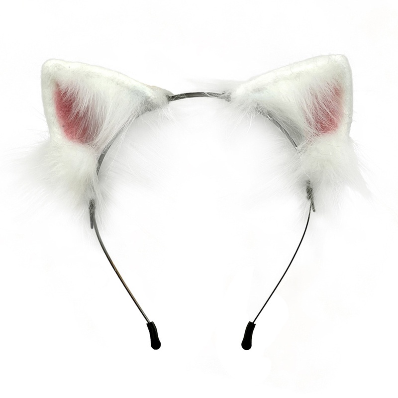 Băng Đô Tai Mèo Mềm Mại Hóa Trang Halloween