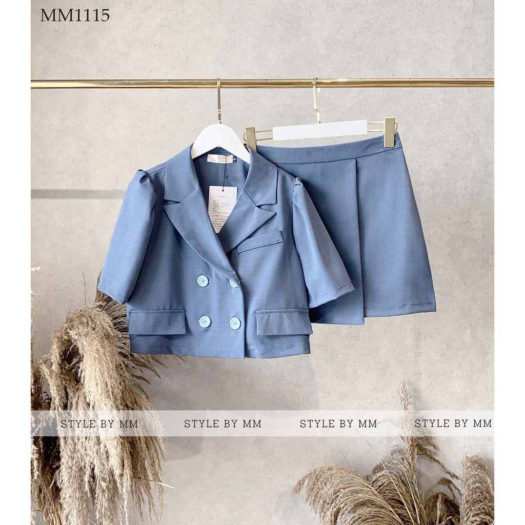 Set Vest Chân Váy Công Sở Đẹp Mặc Đi Làm Vừa Sang Vừa Hiện Đại Thiết Kế Độc Quyền - Thời Trang Thiết Kế Style By MM | BigBuy360 - bigbuy360.vn