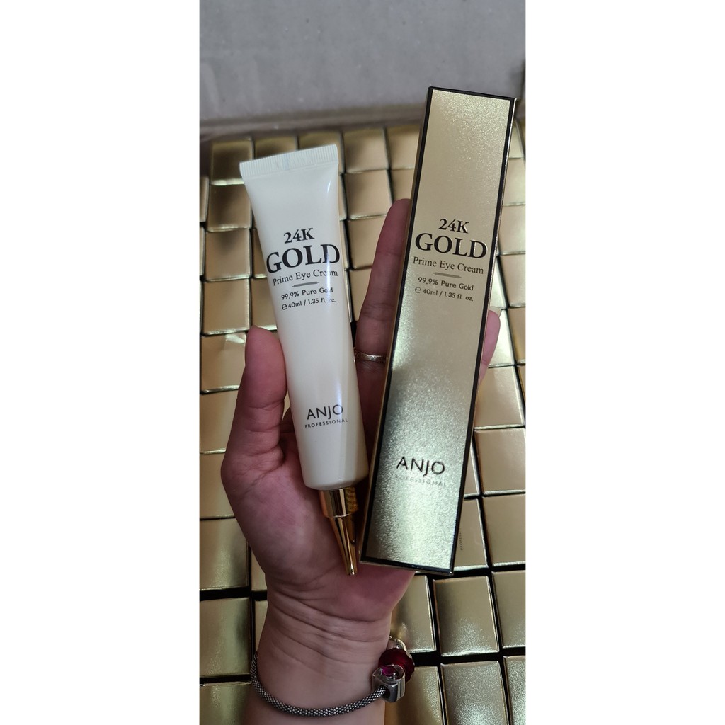 Kem Dưỡng Chống Nhăn Và Thâm Quầng Mắt ANJO 24K Gold 40ml