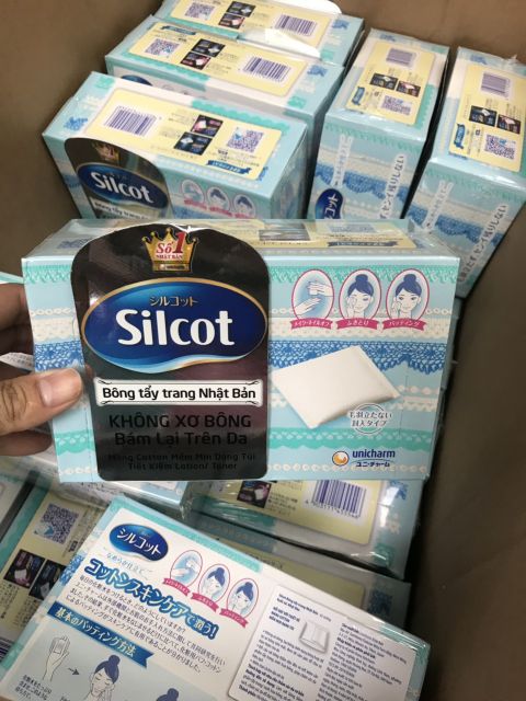 Bông trang điểm  Silcot 82 miếng/hộp