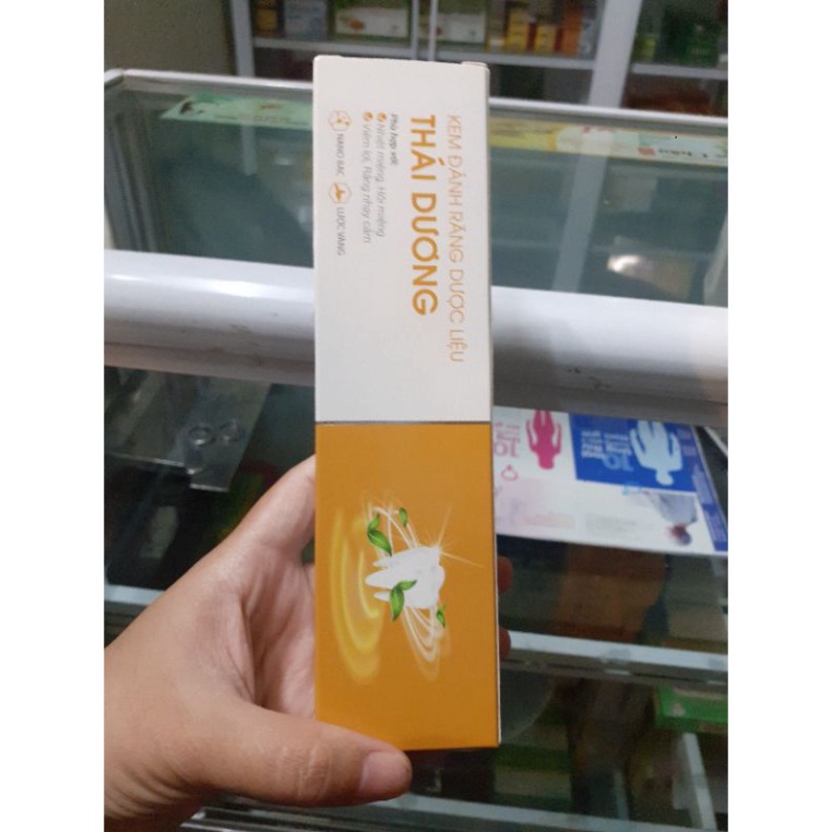 Kem đánh răng dược liệu Thái Dương 100g (chính hãng)