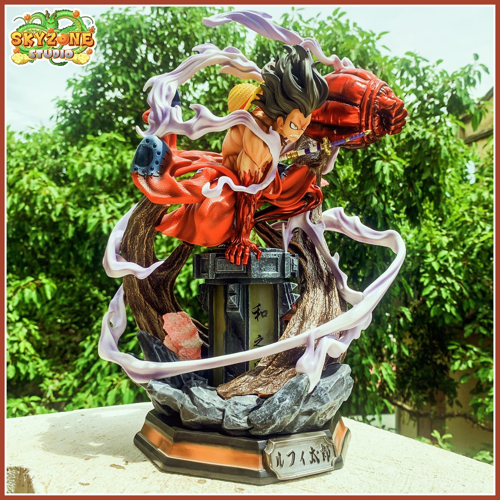 Mô hình luffy snakeman gear 4 đại chiến wano