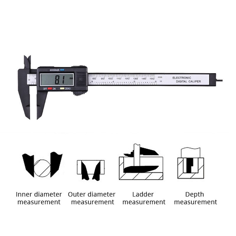 Thước Cặp Kỹ Thuật Số Chính Xác Cao 0.1 mm Chất Lượng Tốt