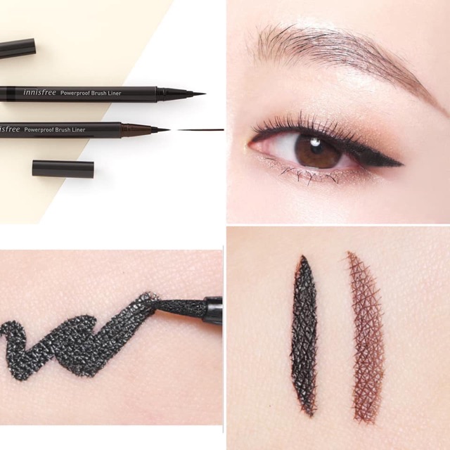 KẺ MẮT NƯỚC INNISFREE POWERPROOF BRUSH LINER | BigBuy360 - bigbuy360.vn