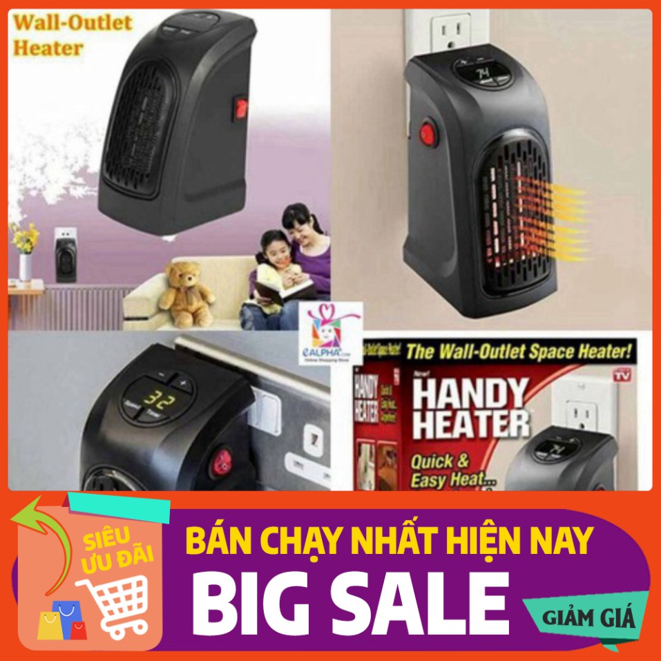 [XẢ KHO] 💥[FREESHIP+ CÓ VIDEO]💥 Quạt sưởi có hẹn giờ Handy Heater Hàng Chính Hãng💥BẢO HÀNH 12 THÁNG💥SIÊU HOT💥