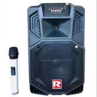 Loa kéo di động ronamax v8 bass 2 tấc tặng mic ko dây