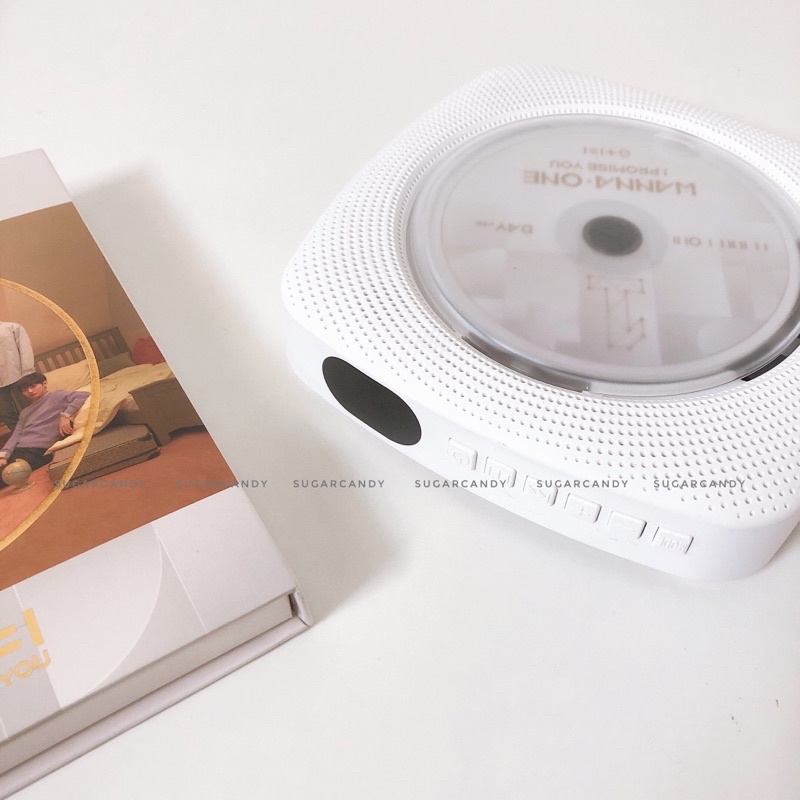 Máy đĩa CD PLAYER chính hãng KECAG tích hợp sạc pin - máy đọc đĩa cd, dvd treo tường/để bàn