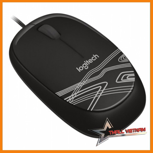 Chuột dây chính hãng Logitech M105 Quang - Nhạy, bền, bảo hành 3 năm