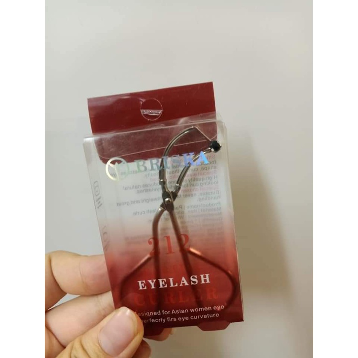 Kẹp Mi Góc Briska 212 Eyelash, Màu Đỏ Chính Hãng