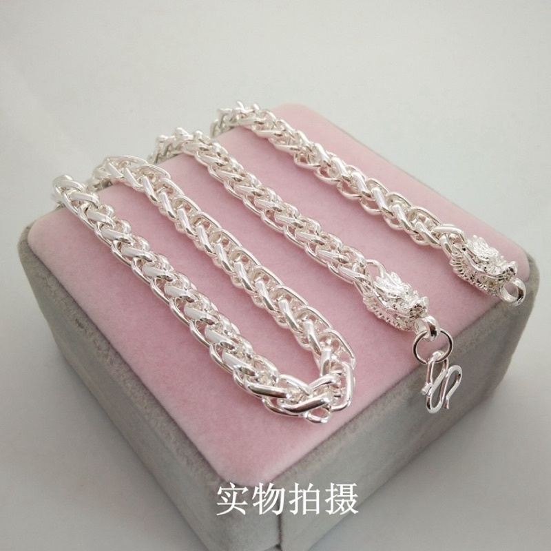 Lắc tay đầu rồng bằng b