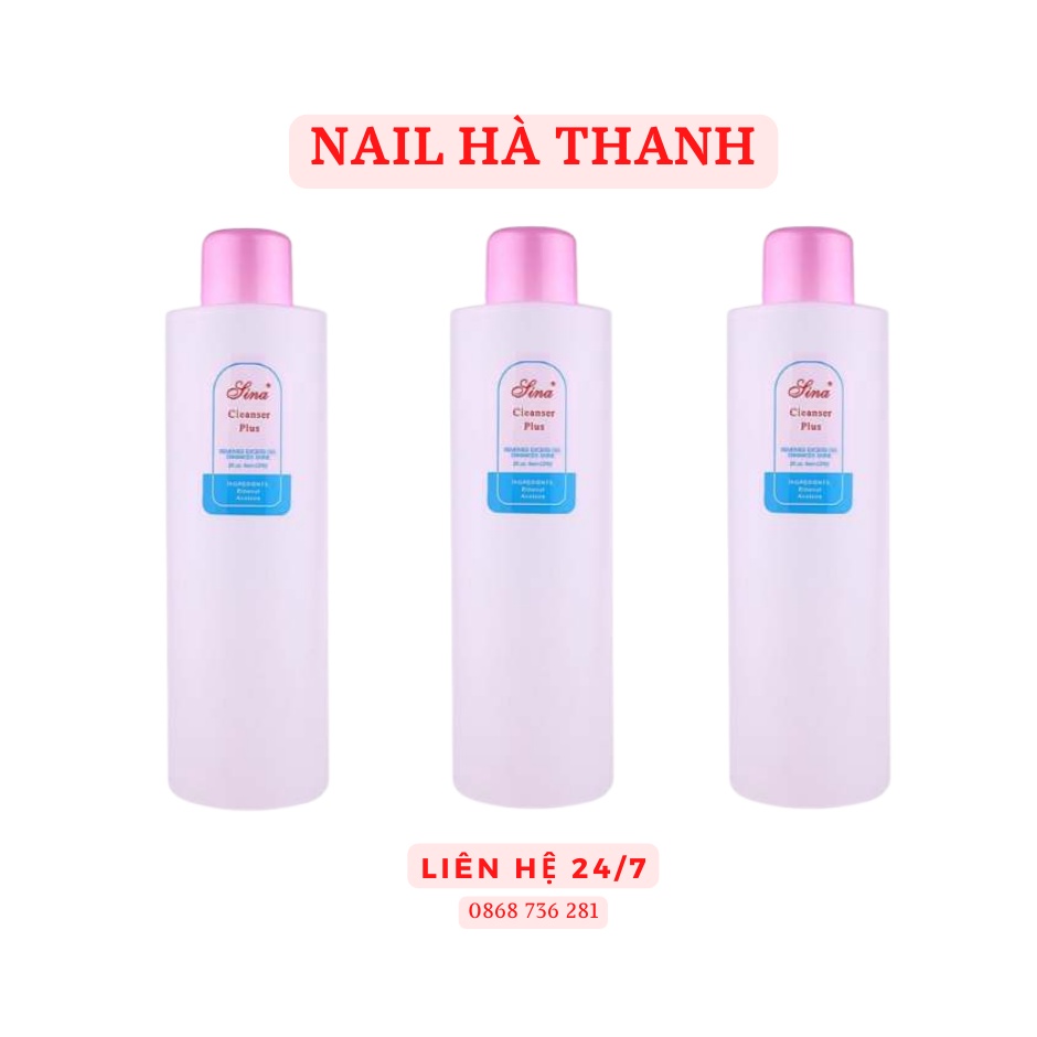 Nước Lau Gel , Nước Xử Lý Gel Sina 1000ml 158
