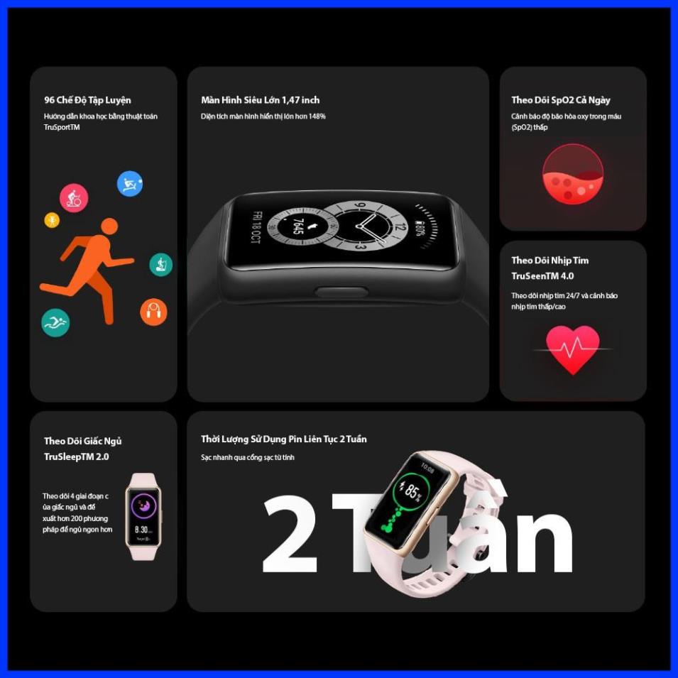 Vòng Đeo Tay Thông Minh HUAWEI Band 6